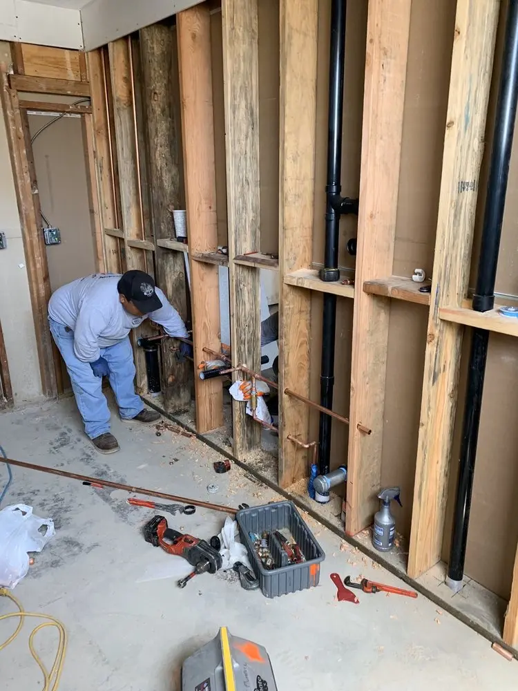 Commercial rough-in plumbing for Gas Line Repair in West Haven-Sylvan